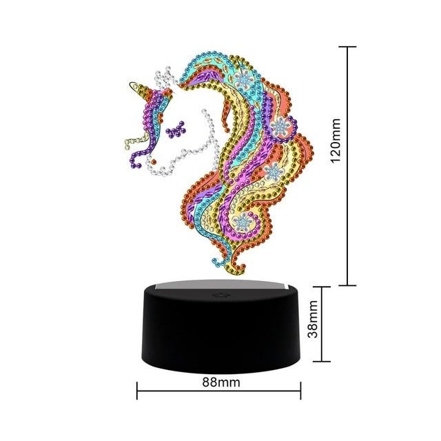 5D Diamond Mosaic Embroidery Lamp