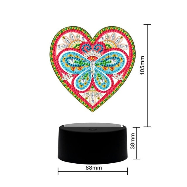 5D Diamond Mosaic Embroidery Lamp