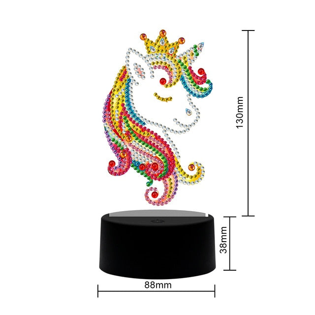 5D Diamond Mosaic Embroidery Lamp