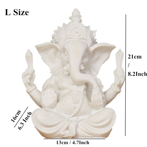 Sandstone Hindu Elephant Ganesha Sculpture