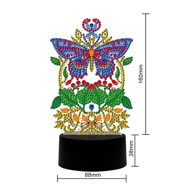 5D Diamond Mosaic Embroidery Lamp