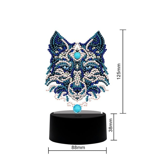 5D Diamond Mosaic Embroidery Lamp