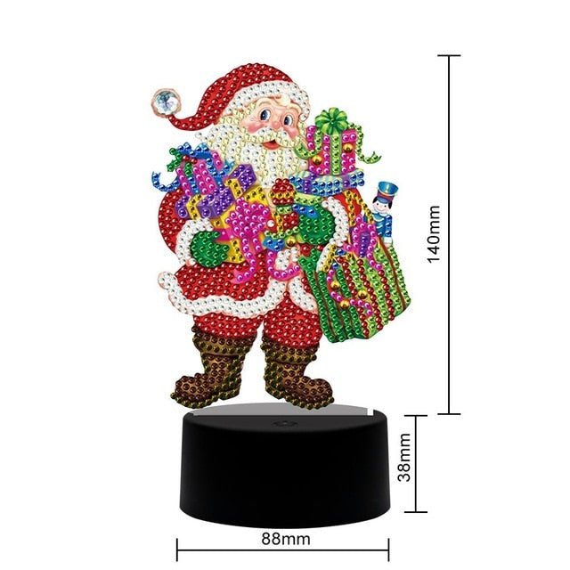 5D Diamond Mosaic Embroidery Lamp