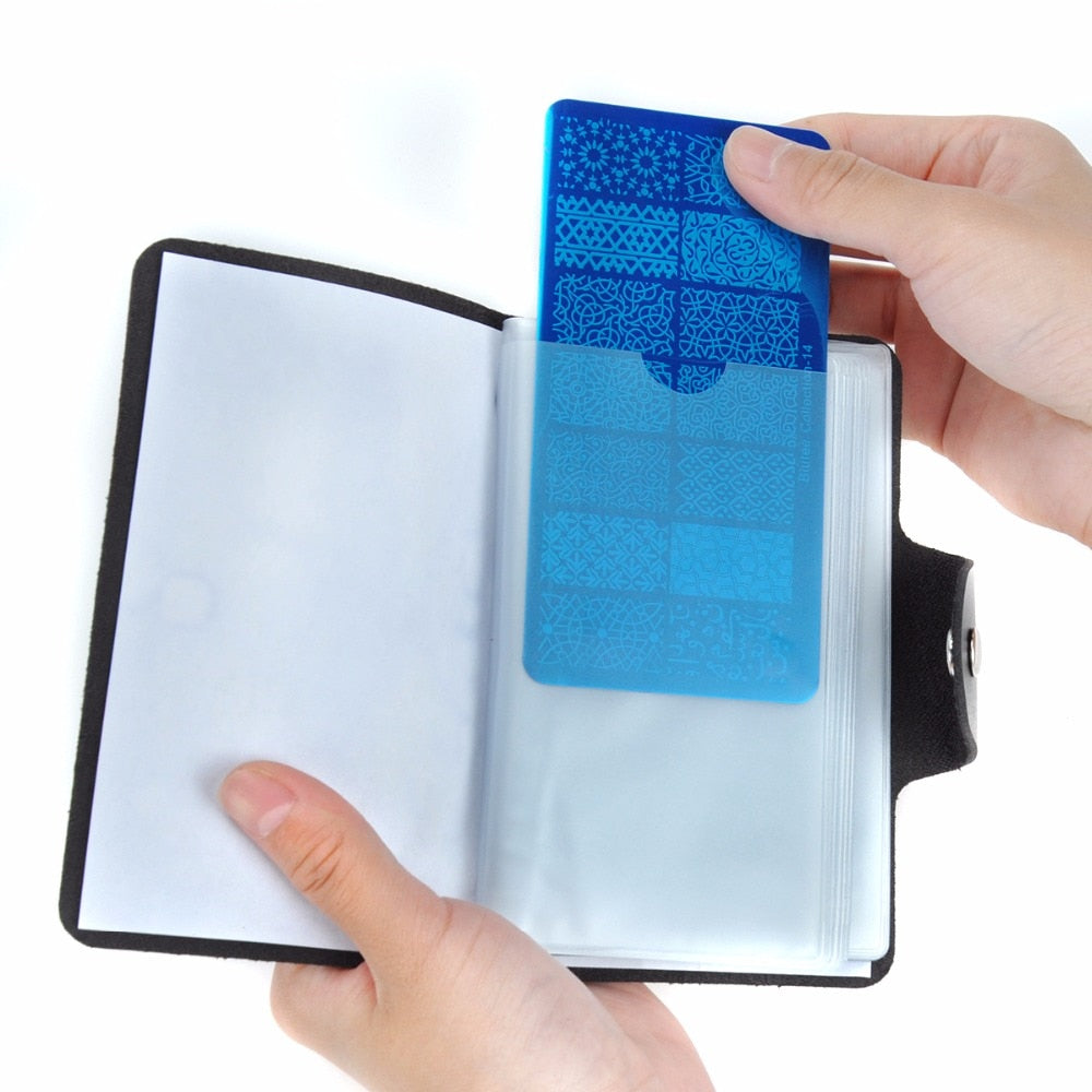 19pcs Nail Art Stamp Plates Flower Set