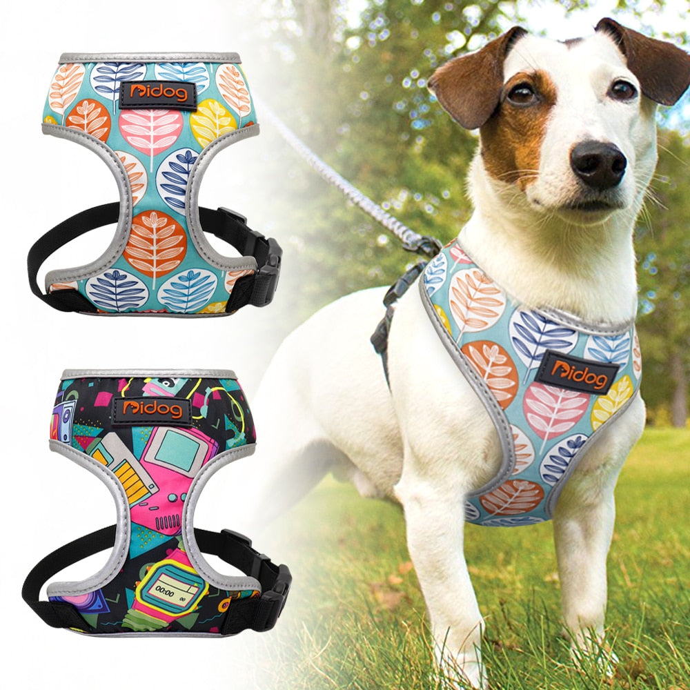 Breathable Nylon No Pull Dog Harness Vest