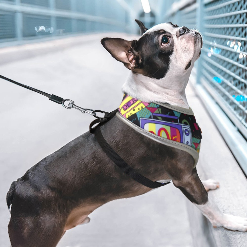 Breathable Nylon No Pull Dog Harness Vest