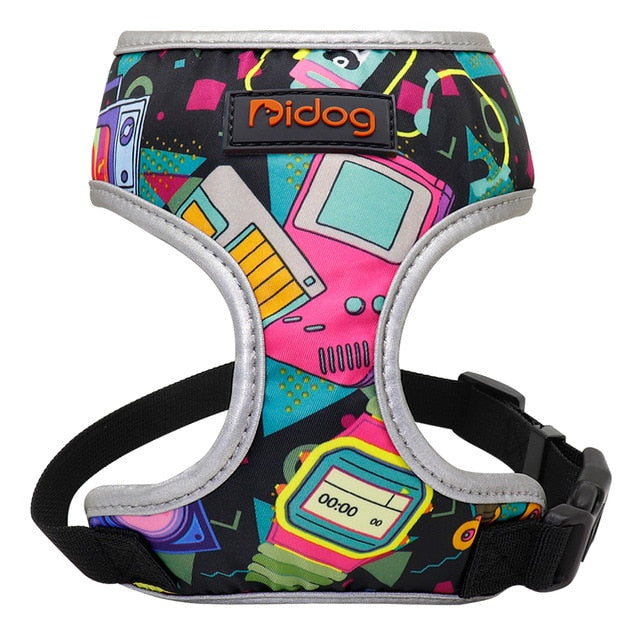 Breathable Nylon No Pull Dog Harness Vest