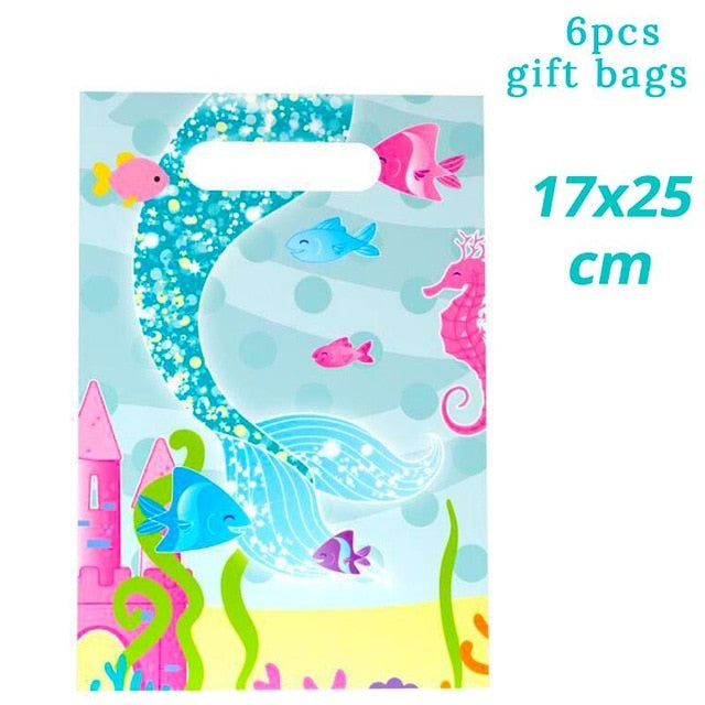 Little Mermaid Party Decor Birthday Supplies