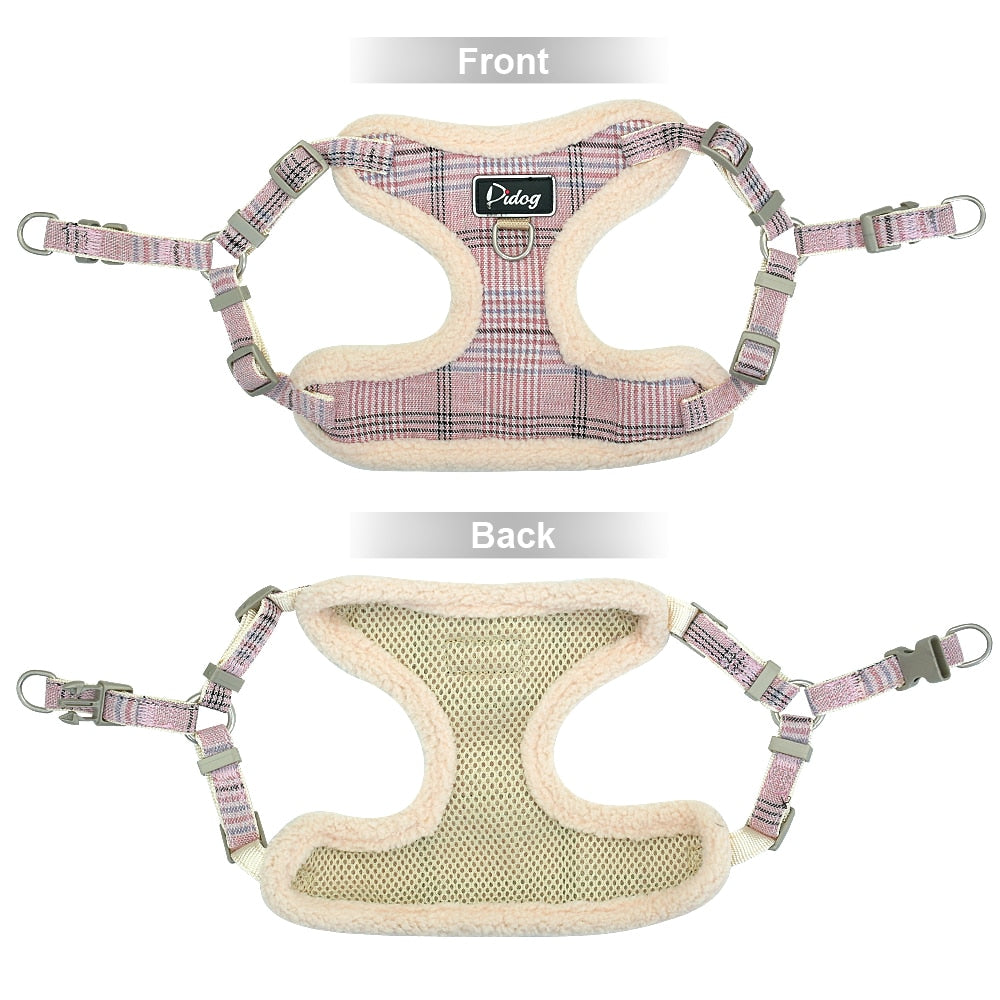No Pull Adjustable Dog Harnesses Vest Leash Set