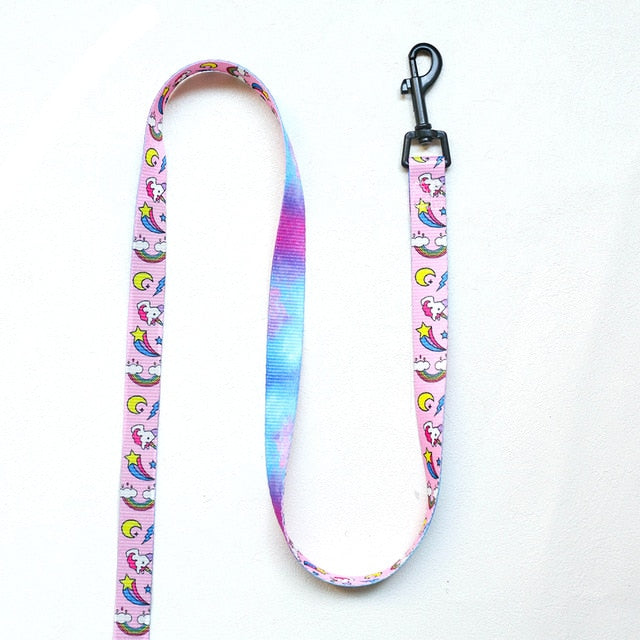 Tropical Vest Harness Leash Set for Small Medium Dogs
