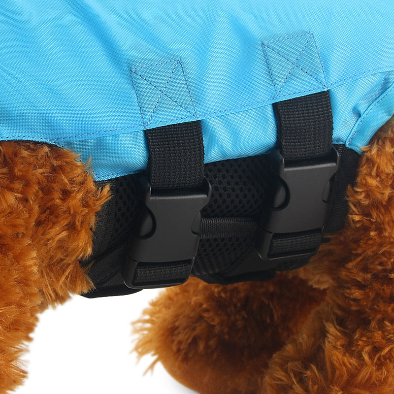 Dog Life Vest Summer Shark Swimming Jacket