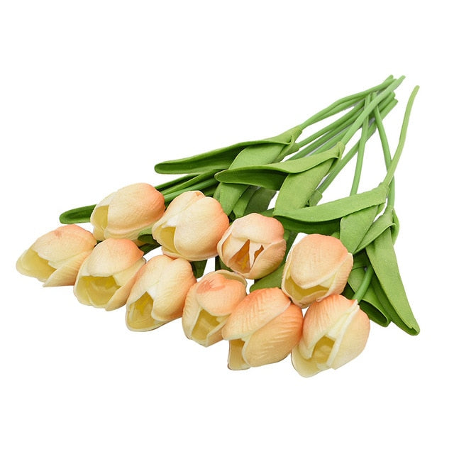 10PCS Tulip Artificial Flower Bouquet