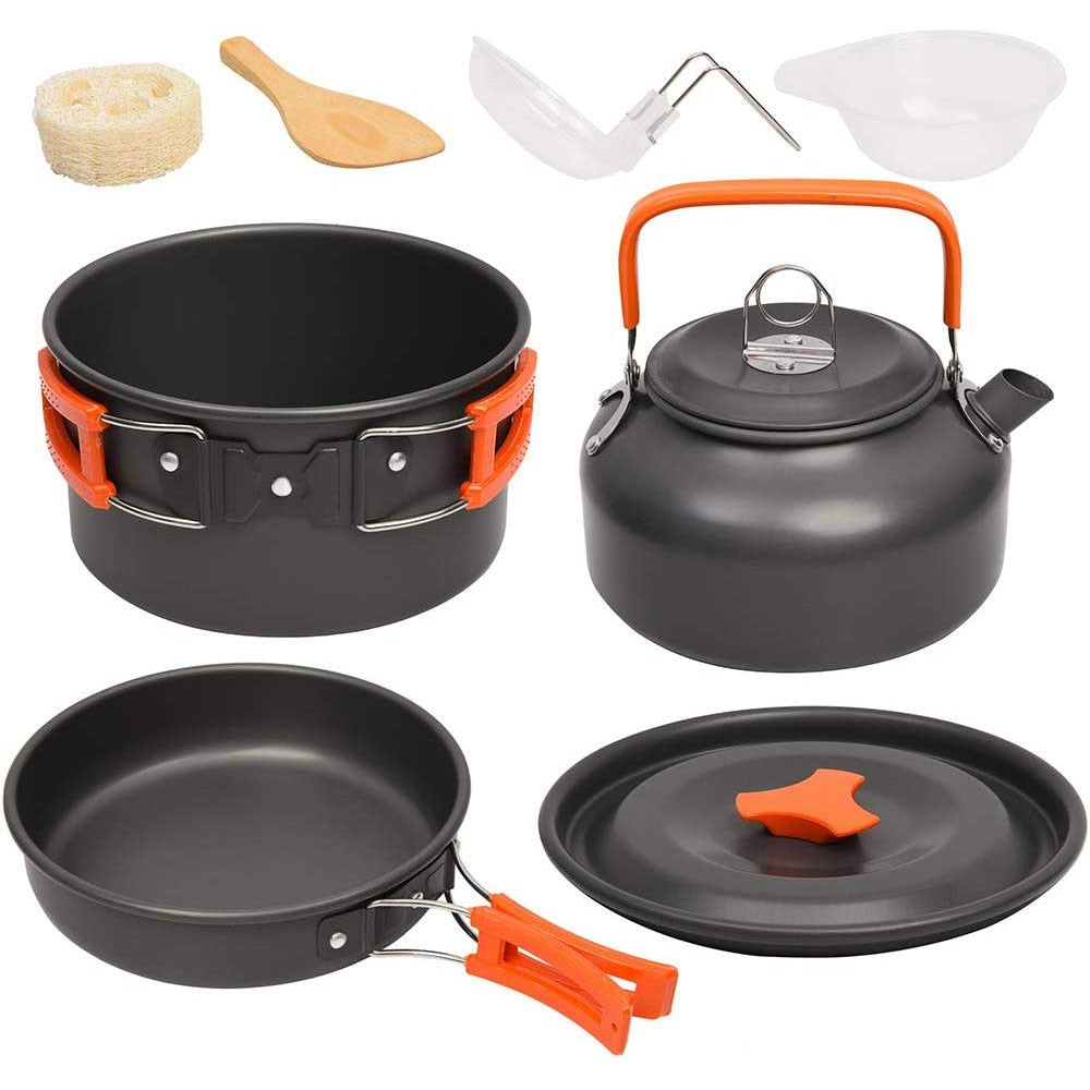 Camping Hiking Cookware Outdoor Kit