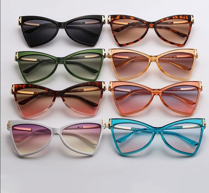 Cat Eye Retro Sunglasses UV400 Vintage