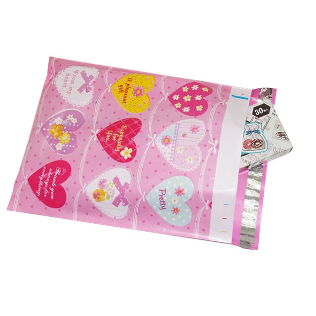 10pc Printed Poly Mailer Packaging Envelope Mailing Bags