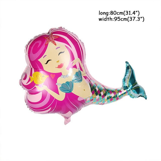 Little Mermaid Party Decor Birthday Supplies