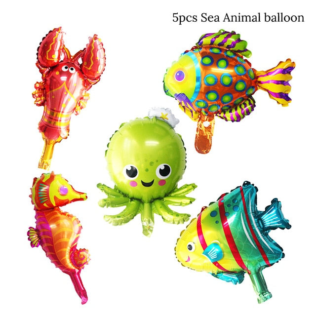 Little Mermaid Party Decor Birthday Supplies