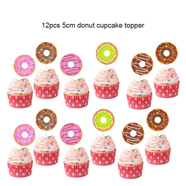 Baby Birthday Decor Donut Theme Party
