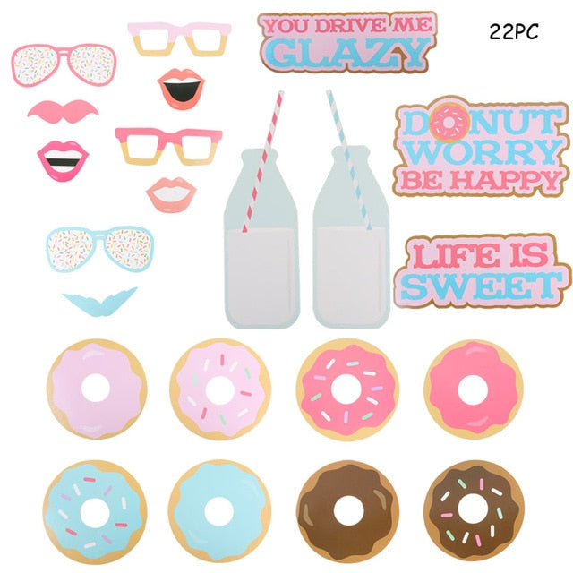 Baby Birthday Decor Donut Theme Party