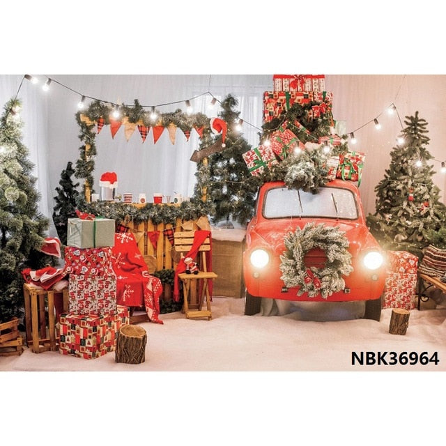 Christmas Backdrop Winter Photography Background