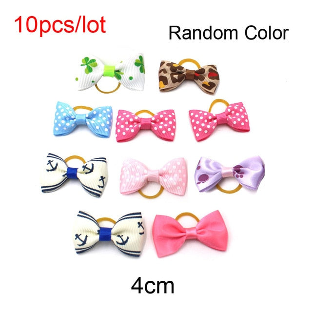 10pcs Bone Heart Star Dog Hairpin Clips