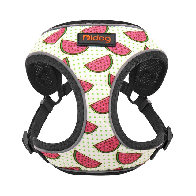 Watermelon Reflective Dog Vest Harness