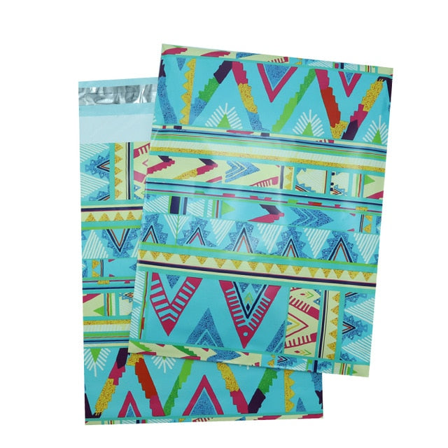 10pc Printed Poly Mailer Packaging Envelope Mailing Bags