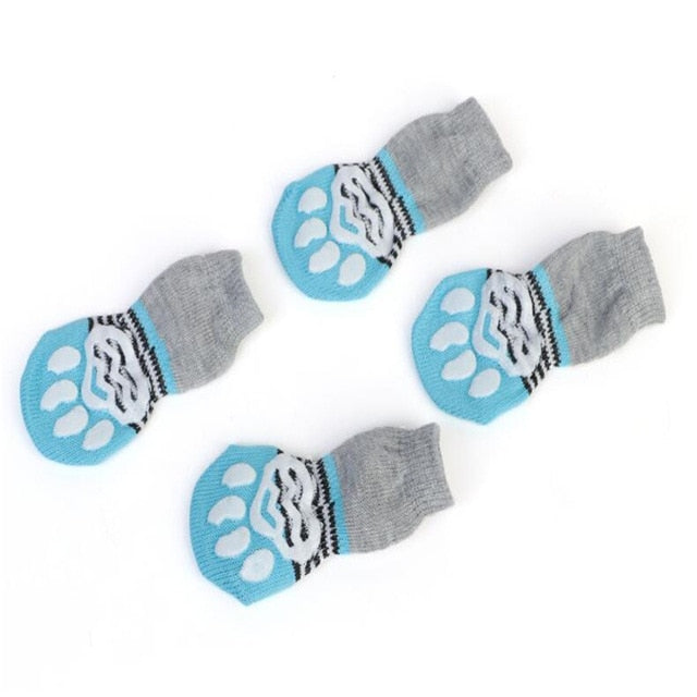4pcs Non-Slip Indoor Socks Boots