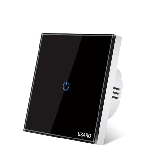 LED Wall Light Tempered Crystal Glass Touch Switch