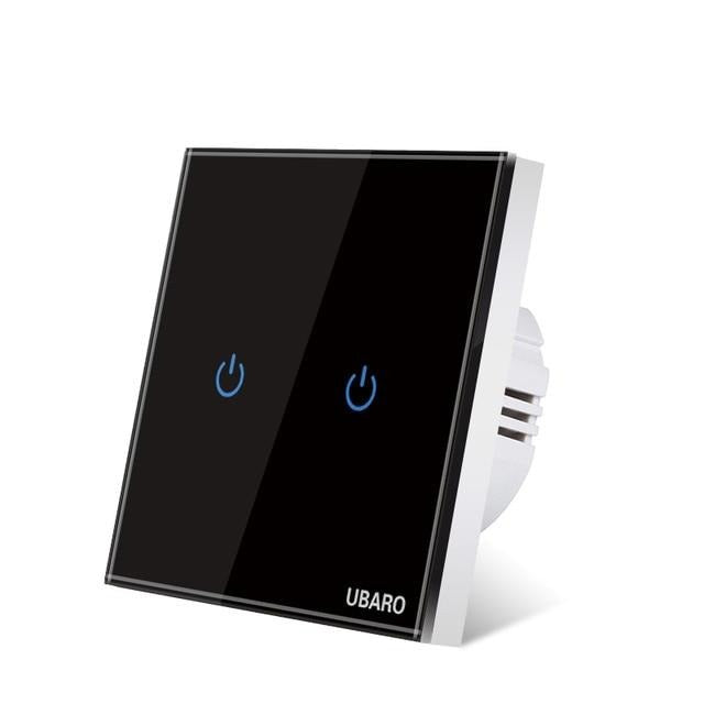 LED Wall Light Tempered Crystal Glass Touch Switch
