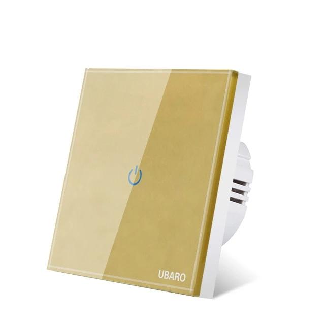 LED Wall Light Tempered Crystal Glass Touch Switch