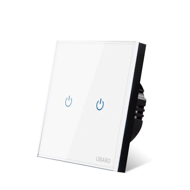 LED Wall Light Tempered Crystal Glass Touch Switch