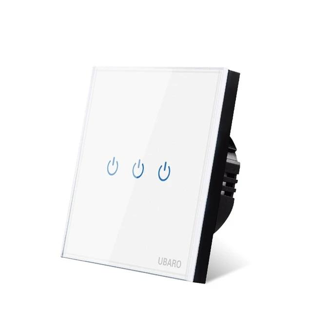 LED Wall Light Tempered Crystal Glass Touch Switch