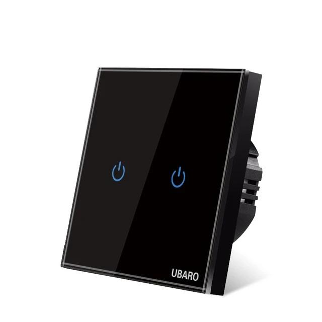 LED Wall Light Tempered Crystal Glass Touch Switch