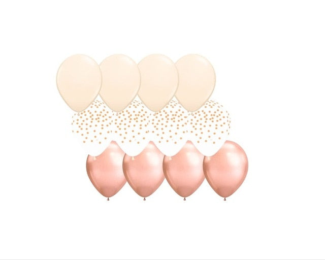 18inch White Gold Glitter Mr & Mrs LOVE Foil Balloons