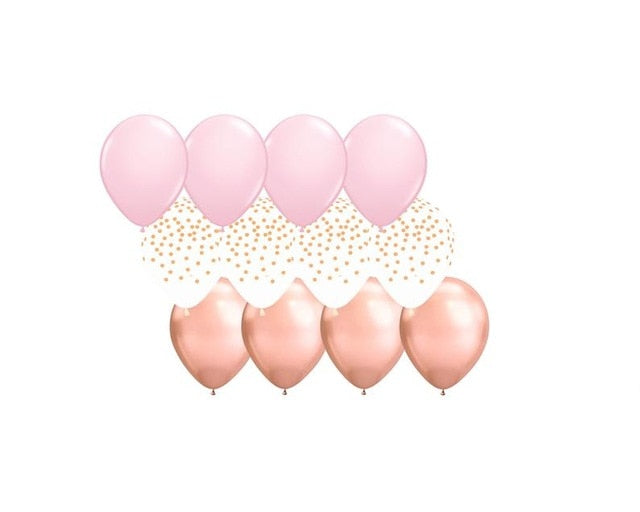 18inch White Gold Glitter Mr & Mrs LOVE Foil Balloons