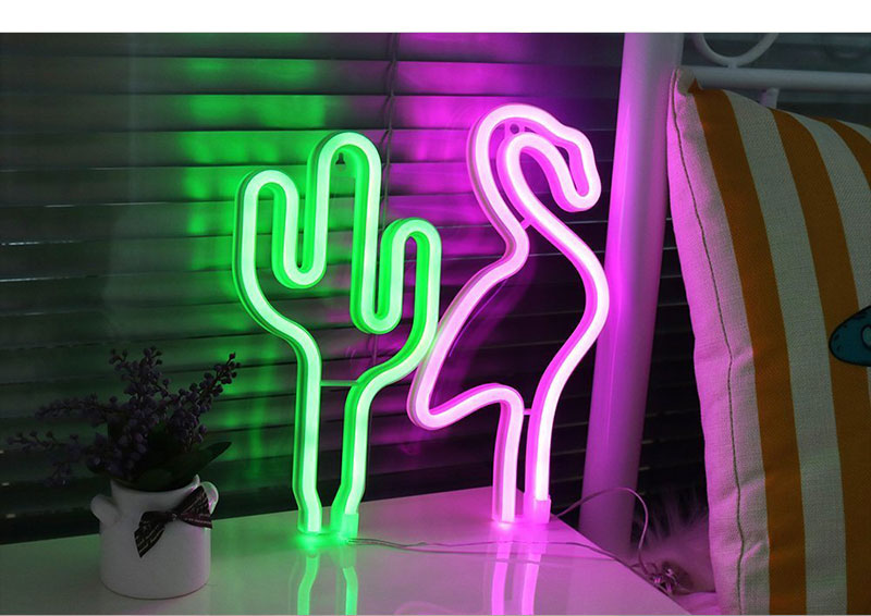 LED Neon Light Colorful Rainbow Sign Lamp Decoration Gift