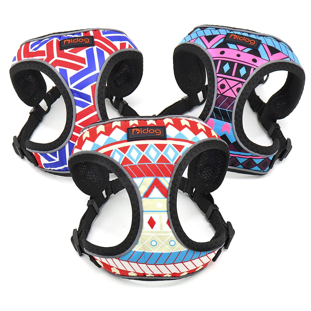 Dog Fruit Reflective Vest Harness
