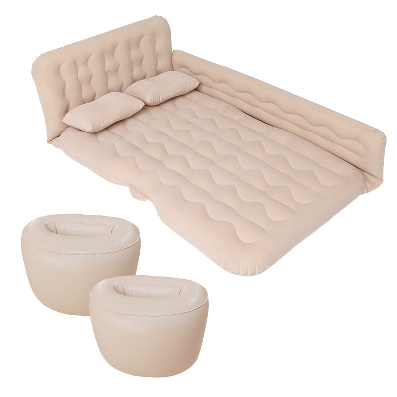 Car Bed Inflatable Air Mattress Traveling SUV