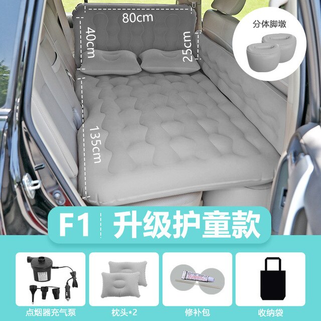 Car Bed Inflatable Air Mattress Traveling SUV