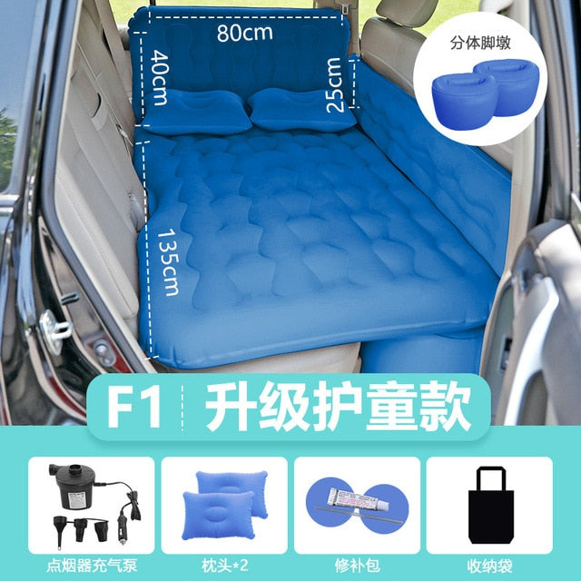 Car Bed Inflatable Air Mattress Traveling SUV