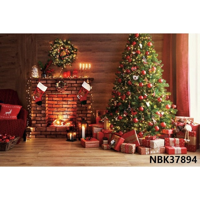 Christmas Backdrop Winter Photography Background