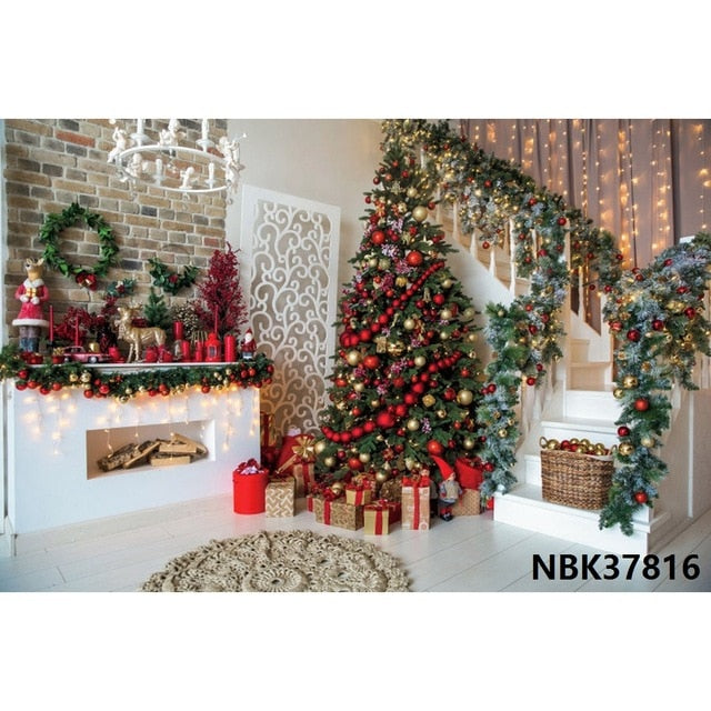 Christmas Backdrop Winter Photography Background