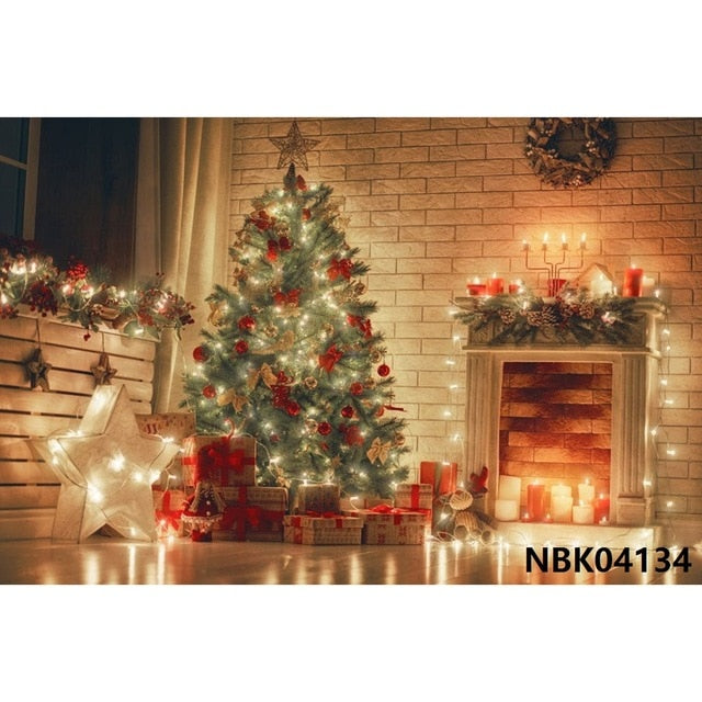 Christmas Backdrop Winter Photography Background