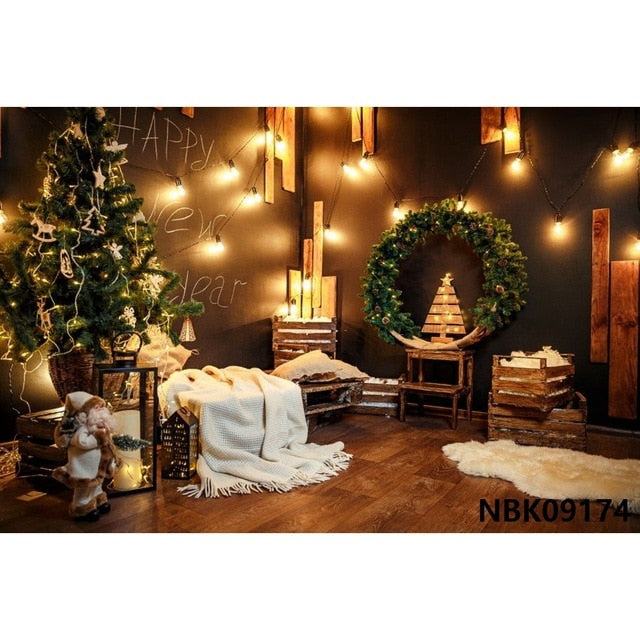 Christmas Backdrop Winter Photography Background