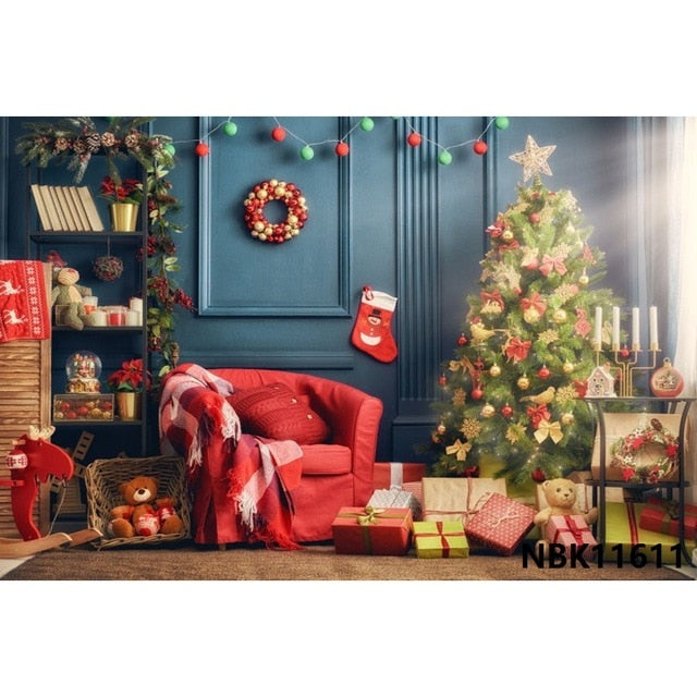Christmas Backdrop Winter Photography Background