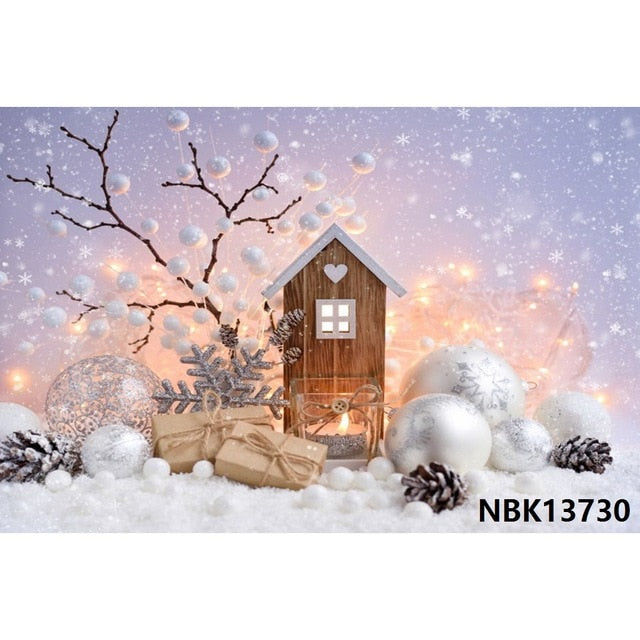 Christmas Backdrop Winter Photography Background