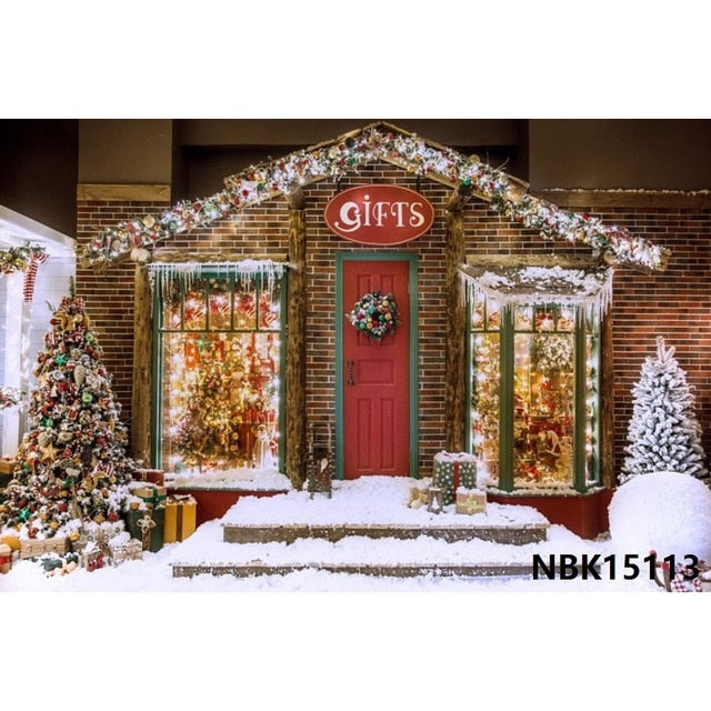 Christmas Backdrop Winter Photography Background