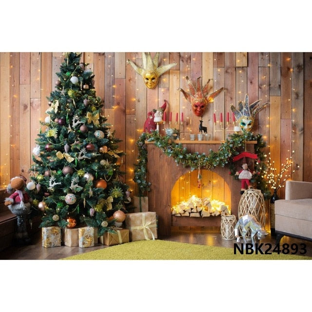 Christmas Backdrop Winter Photography Background