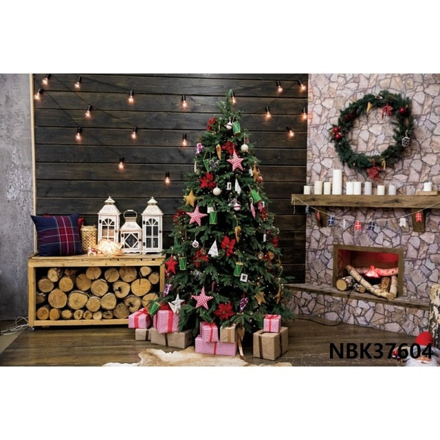 Christmas Backdrop Winter Photography Background